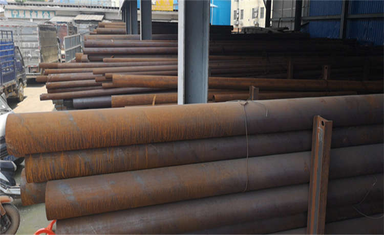 鋼材場丁字焊管廠家，鋼材場Q355B螺旋鋼管，內徑2000mm螺旋管，dn1700螺旋焊管