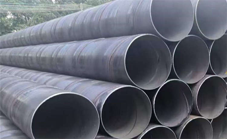 螺旋管加工廠家,排污螺旋管廠家,鋼材場Q235BH型鋼,2100mm螺旋管