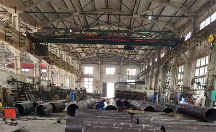 1200鋼立柱,1020-12mm螺旋焊管,鋼材場螺旋鋼管,火電廠循環水鋼管